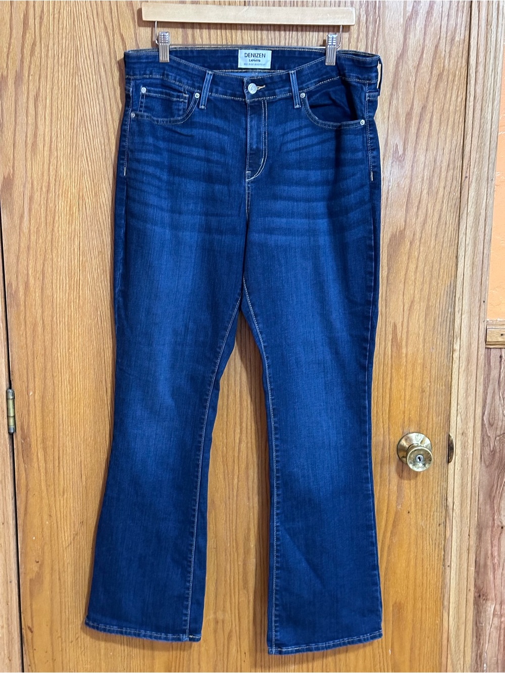 Denizen from Levi's sz 18 Women's Deep Indigo mid rise bootcut Jeans